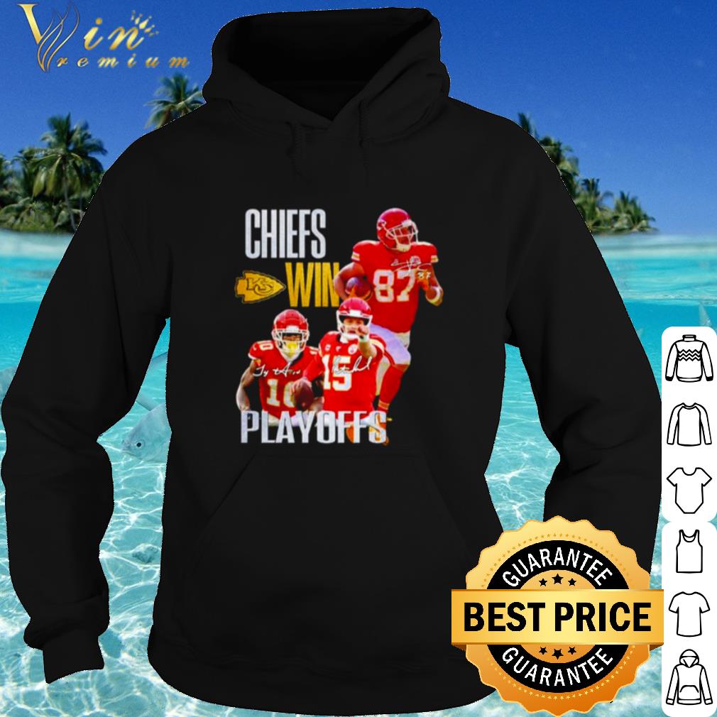 Top Kansas City Chiefs Win Playoffs Signatures shirt