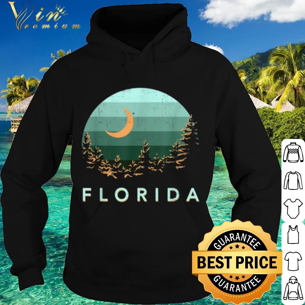Cool Florida Souvenir Forest Evergreen Night Sky Nature shirt