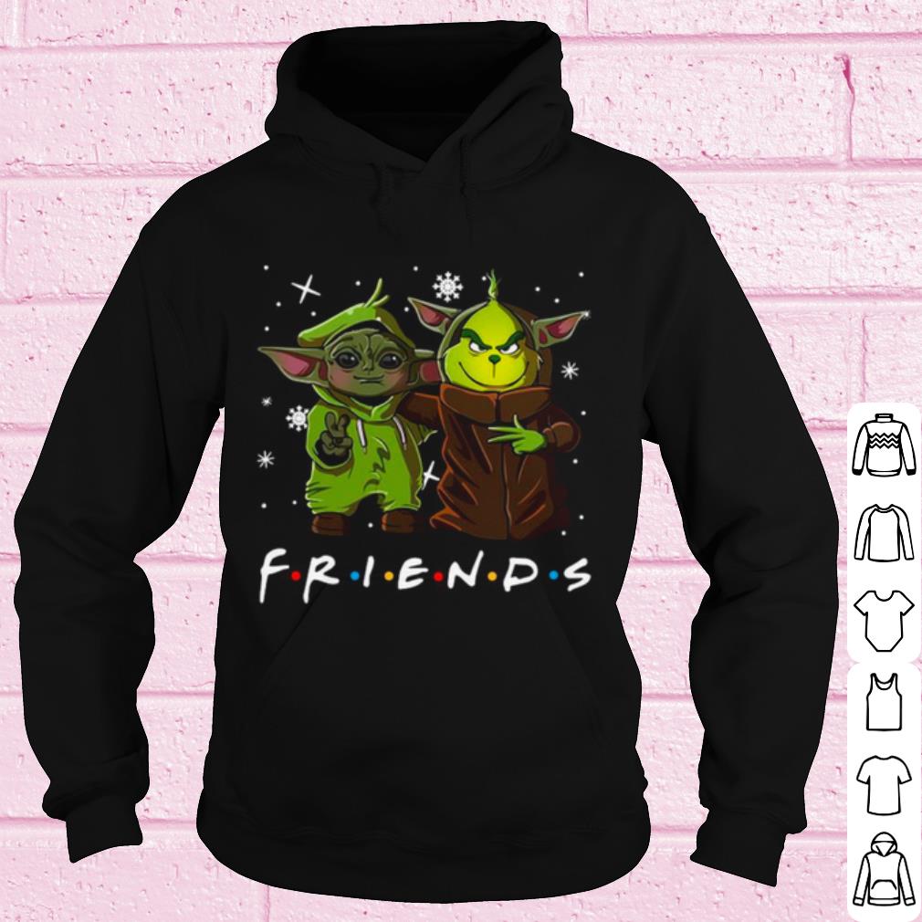 Friends Baby Yoda And Baby Grinch shirt