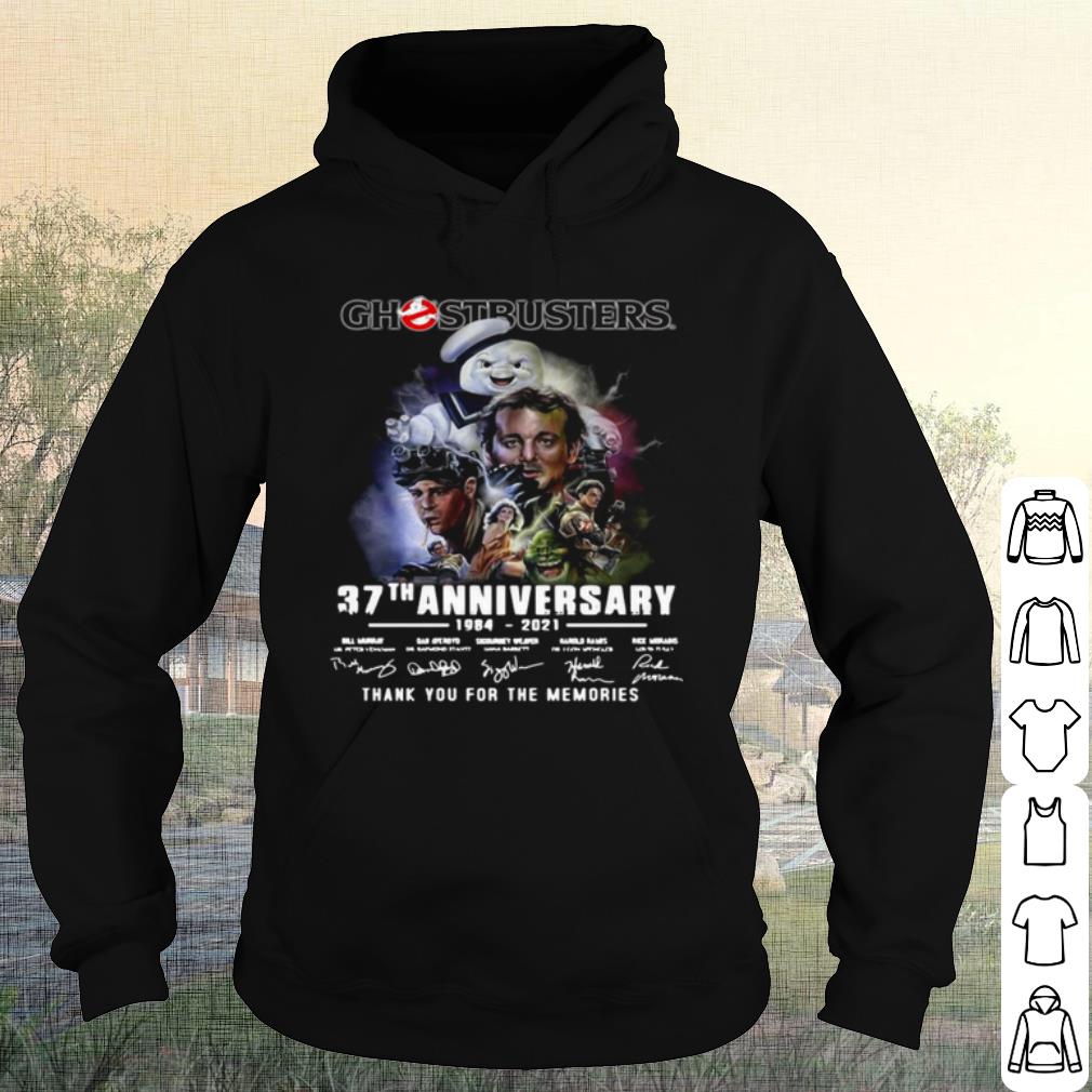 Original Ghostbusters 37th Anniversary Thank You For The Memories Signature shirt