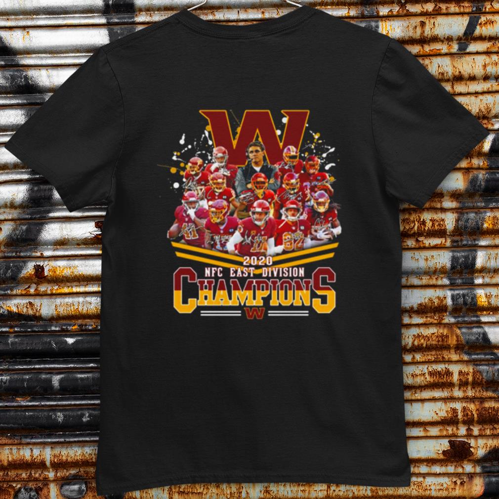 Original Washington football team 2020 NFC East Division Champions shirt 6