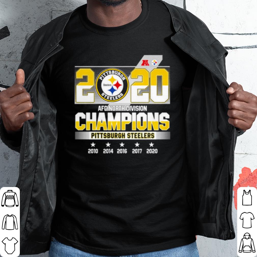 Top Pittsburgh Steelers2020 Afc North Division Champions shirt 7