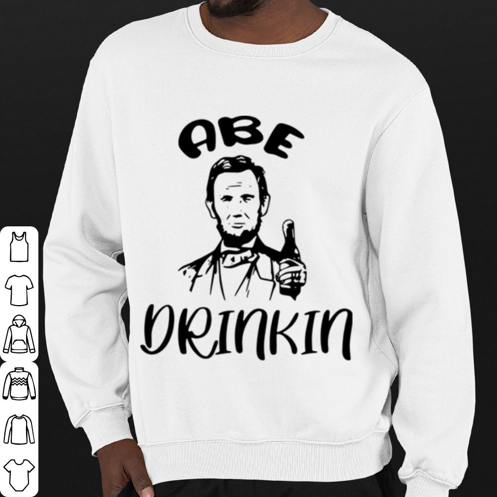 Top Abraham Lincoln Abe Drinkin shirt