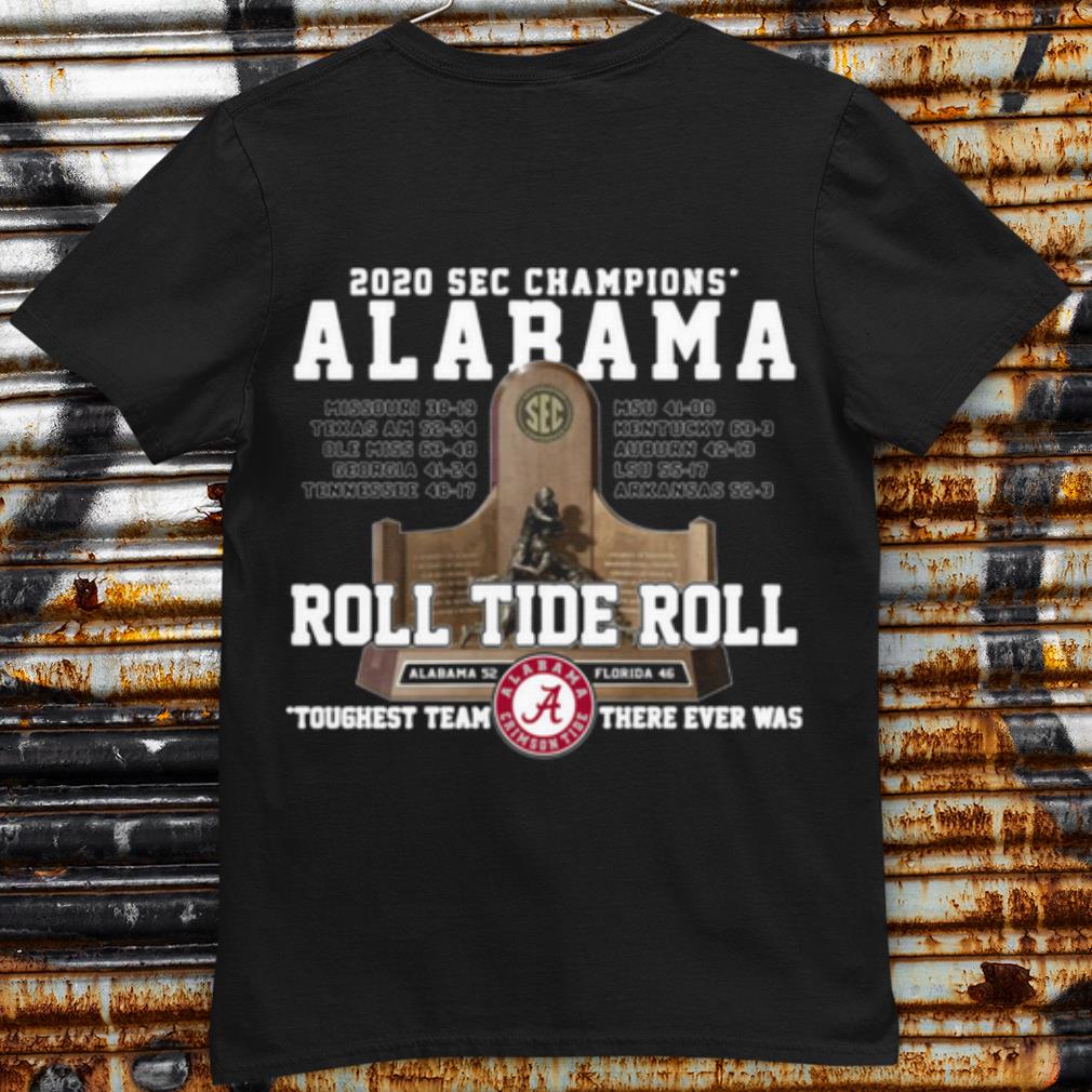 Cool 2020 Sec Championship Alabama Crimson Tide Roll Tide Roll shirt 7