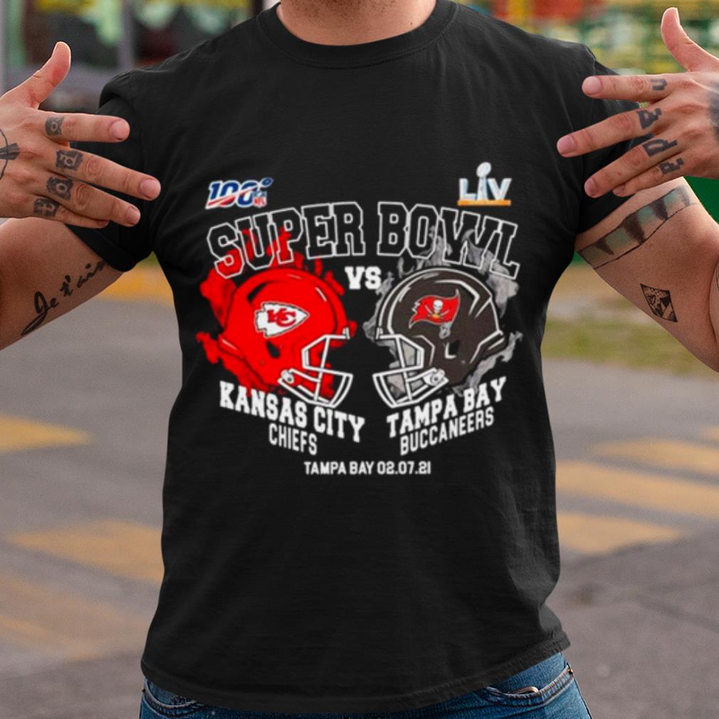 Pretty Kansas City Chiefs vs Tampa Bay Buccaneers Super Bowl 2021 Champions shirt 6