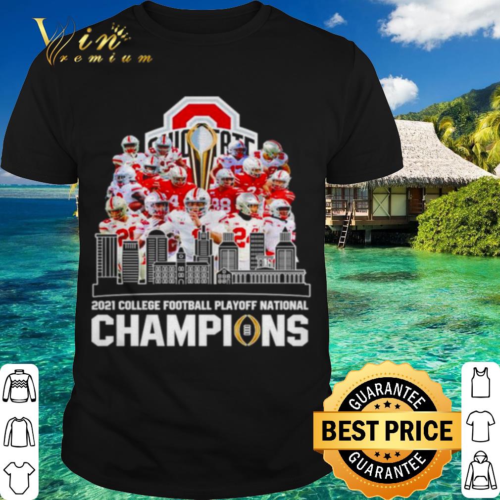 Cool 2021 College Football Playoff National Champions Ohio State Buckeyes shirt 6