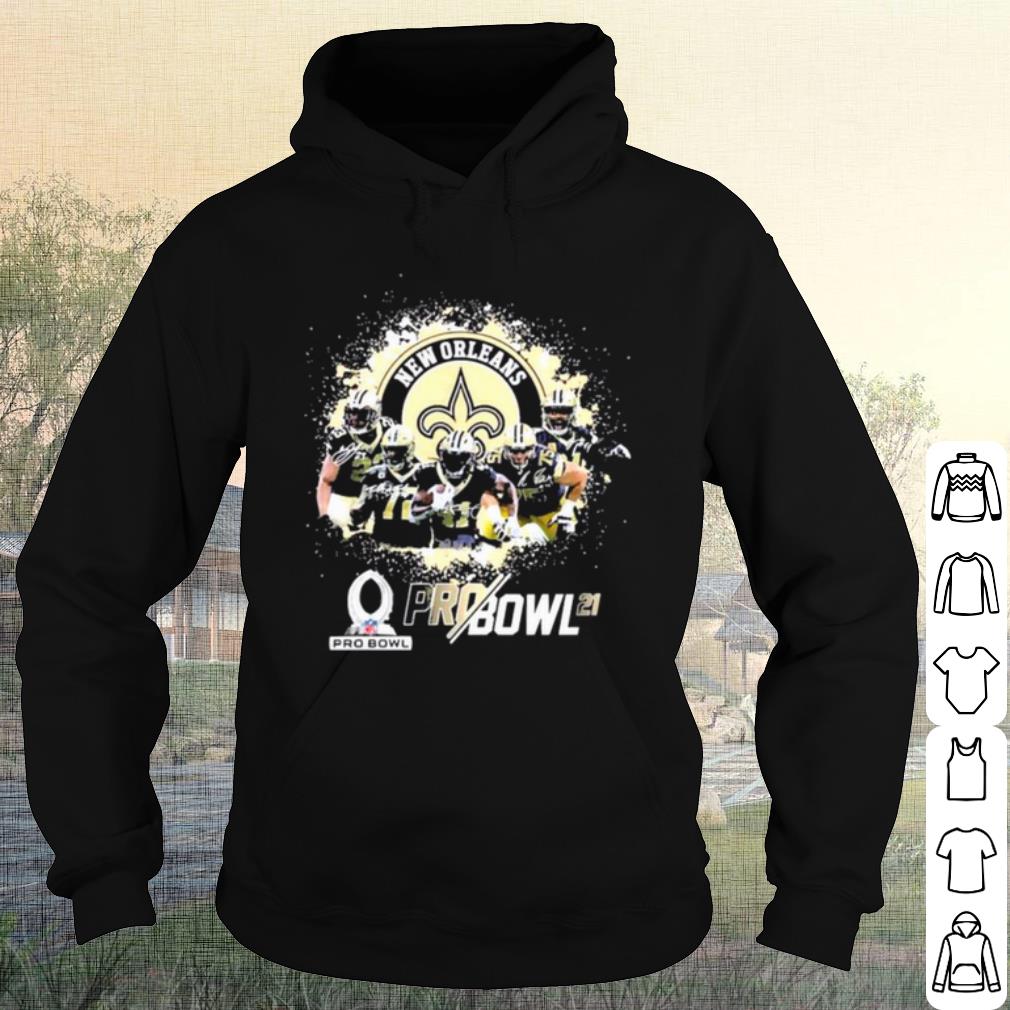 Original New Orleans Saints Signatures Football Team shirt