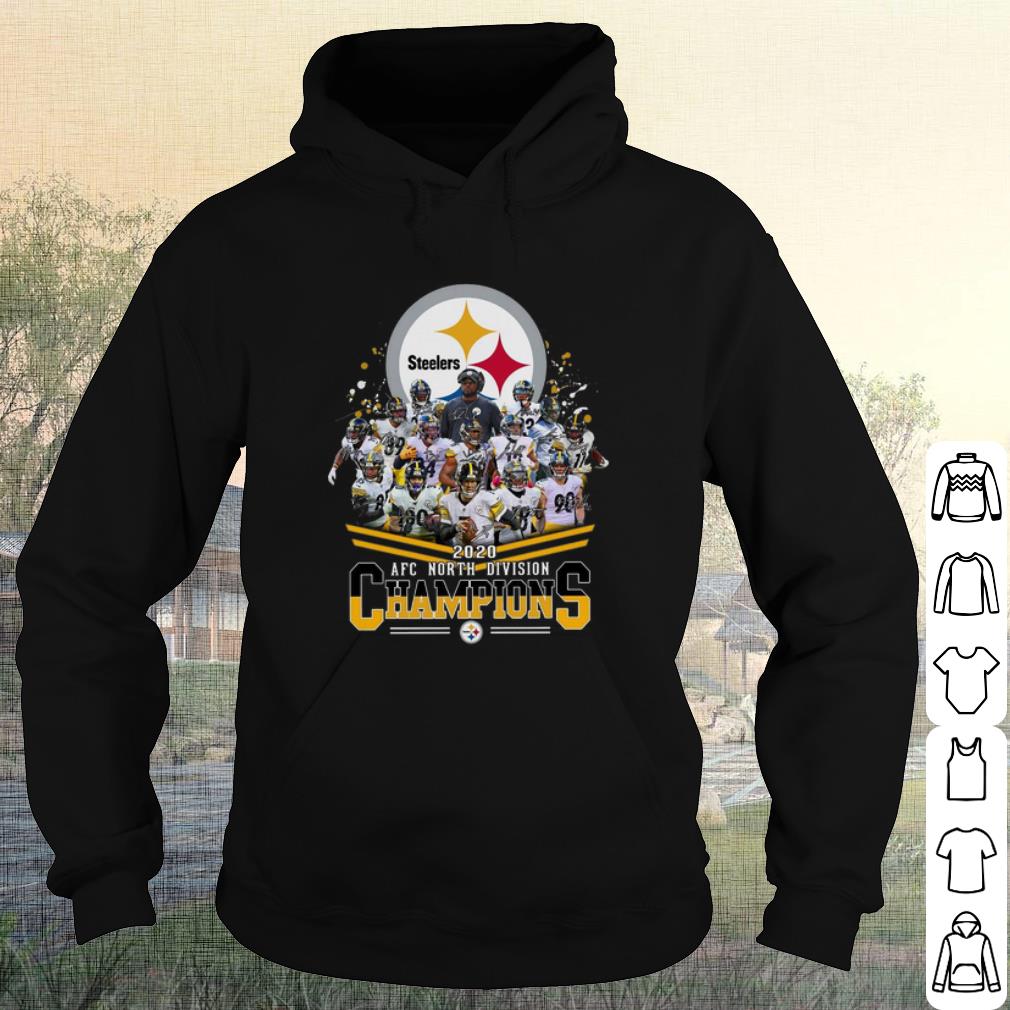 Original Pittsburgh Steelers 2020 AFC North Division Champion Signature Member shirt