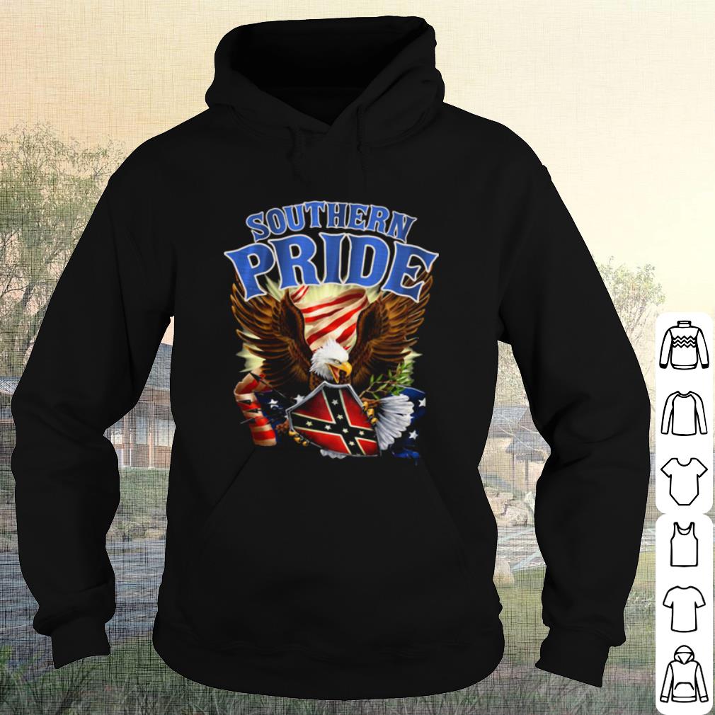 Original Southern Pride Eagle American Shield Flag shirt