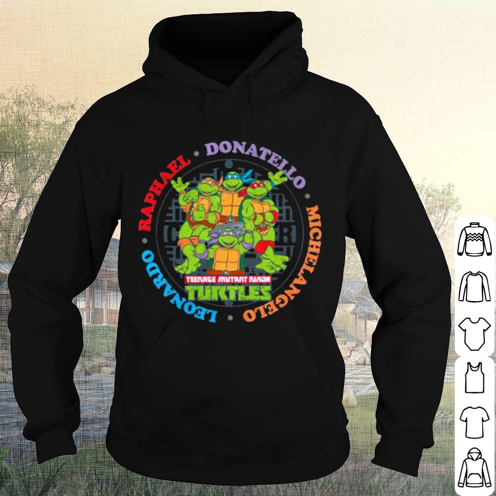 Cool Raphael Donatello Michelangelo Leonardo Ninja Turtles shirt