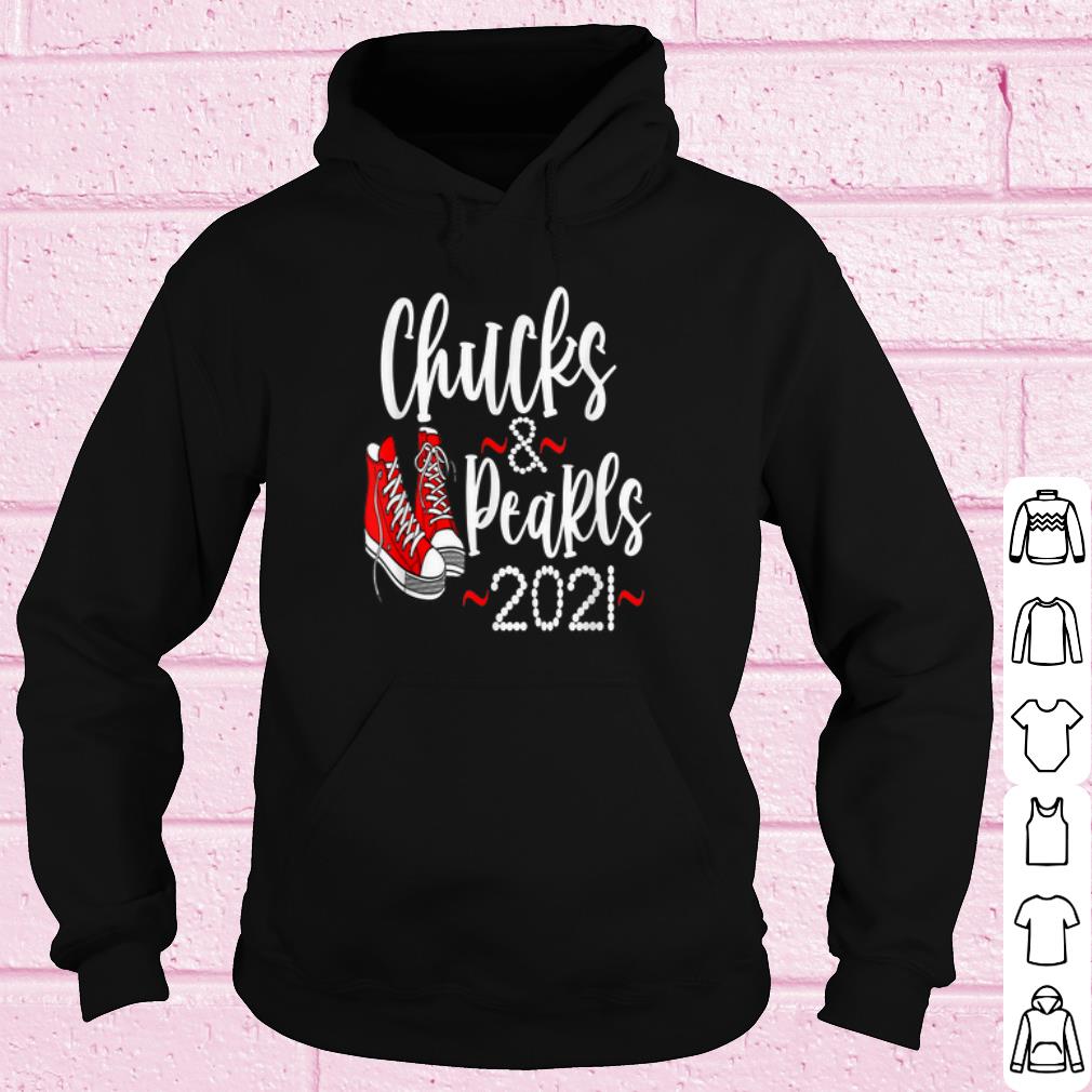 Pretty Chucks and Pearls 2021 Kamala Harris shirt