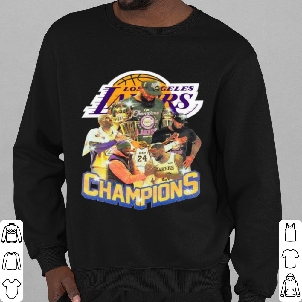 Top Kobe Bryant And Lebron James Champions 2021 shirt