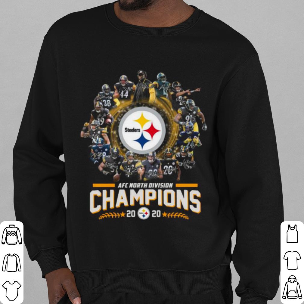 Top Pittsburgh Steelers Team Football 2020 Afc North Division shirt