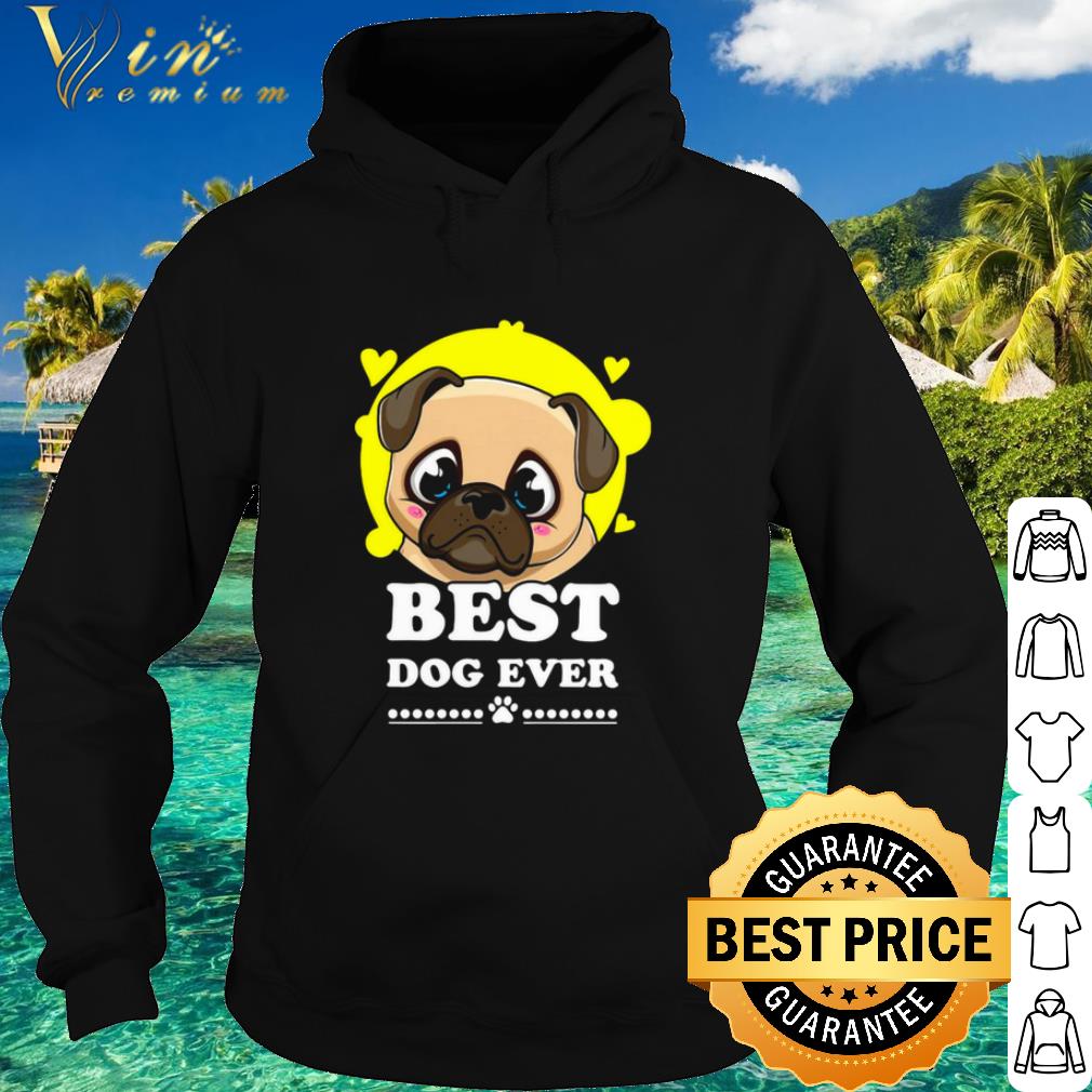 Cool Pug Best Dog Ever shirt