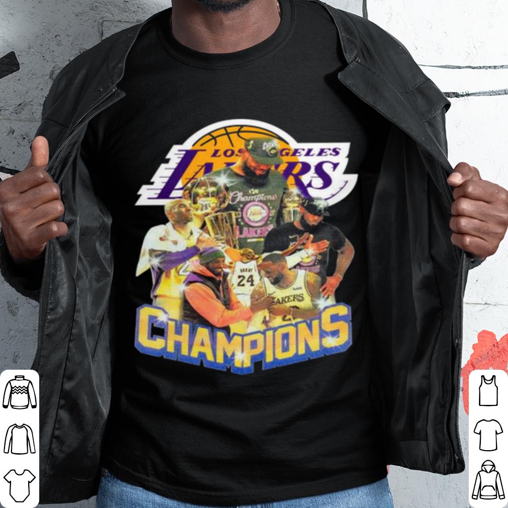 Top Kobe Bryant And Lebron James Champions 2021 shirt 7
