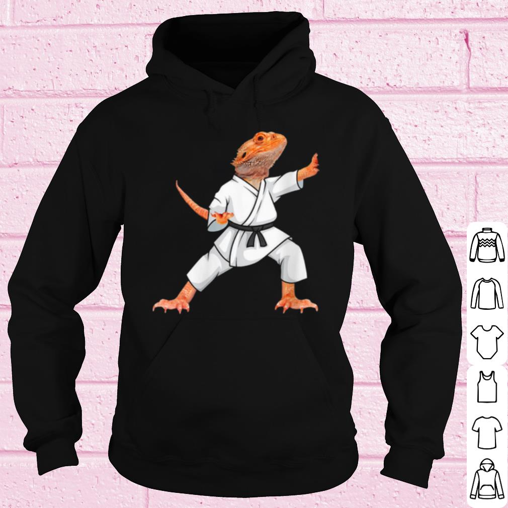 Pretty Bearded dragons Karate Samurai Ninja shirt