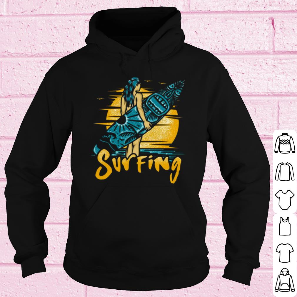 Pretty The Girl Surfing Vintage shirt