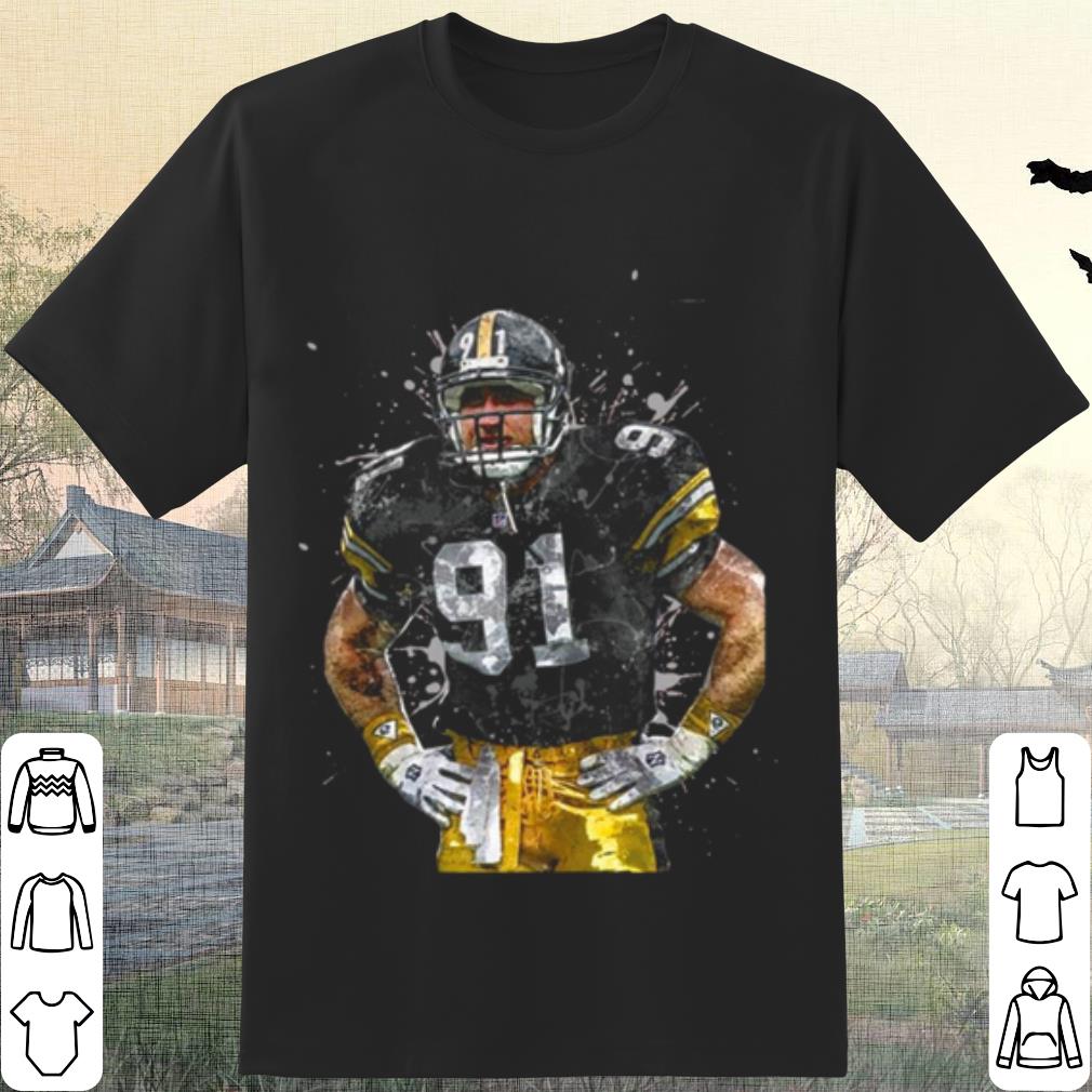 Original Pittsburgh Steelers Football Player 91 Nfl Playoffs shirt 7