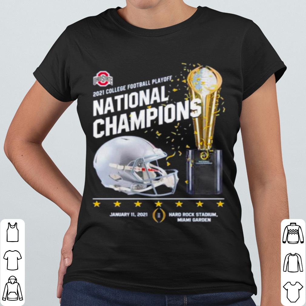 Pretty Ohio State Buckeyes 2021 college football playoff National Champions shirt