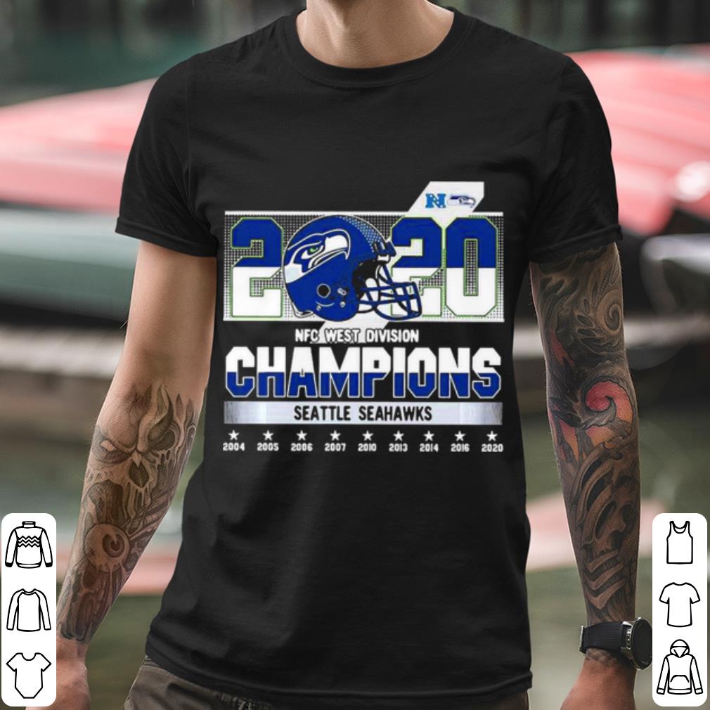 Original Seattle Seahawks 2020 NFC West Division Champions shirt