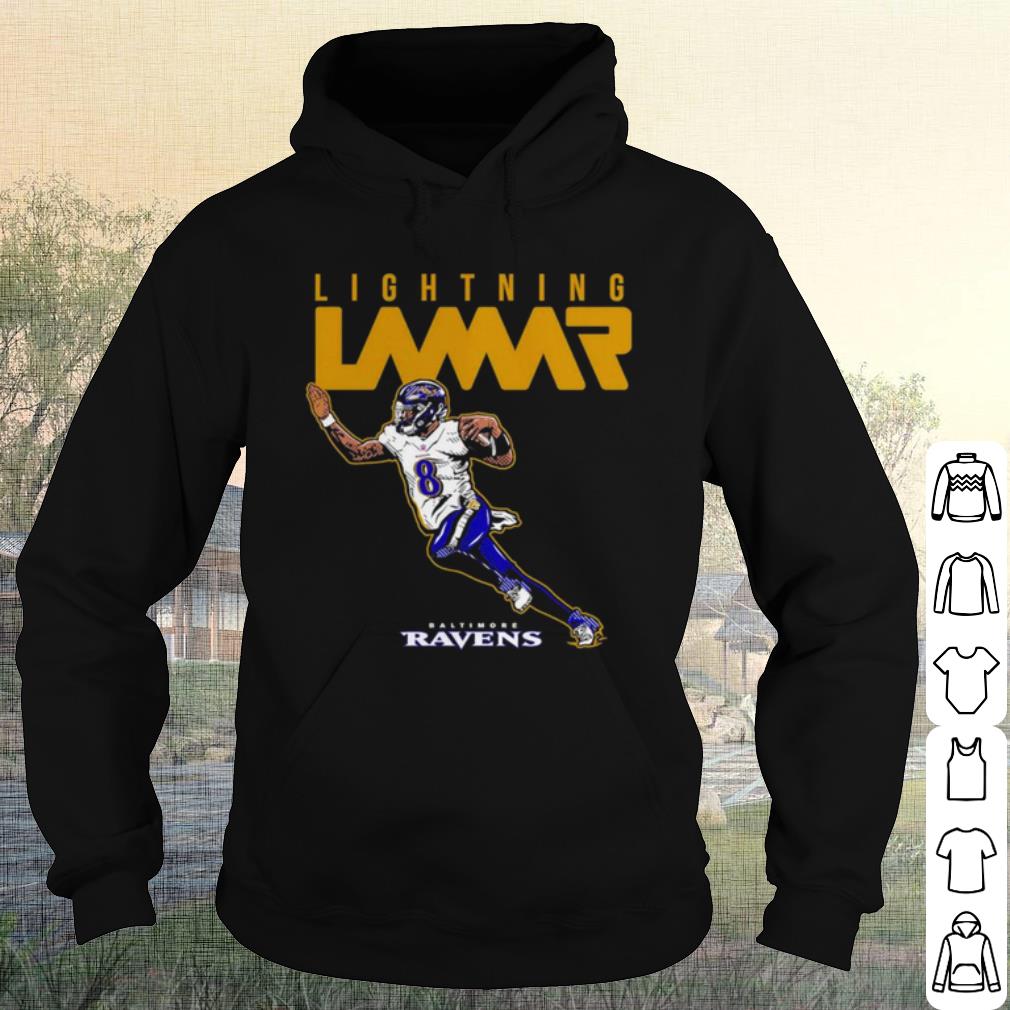 Original Lamar Jackson Baltimore Ravens Lightning Lamar shirt