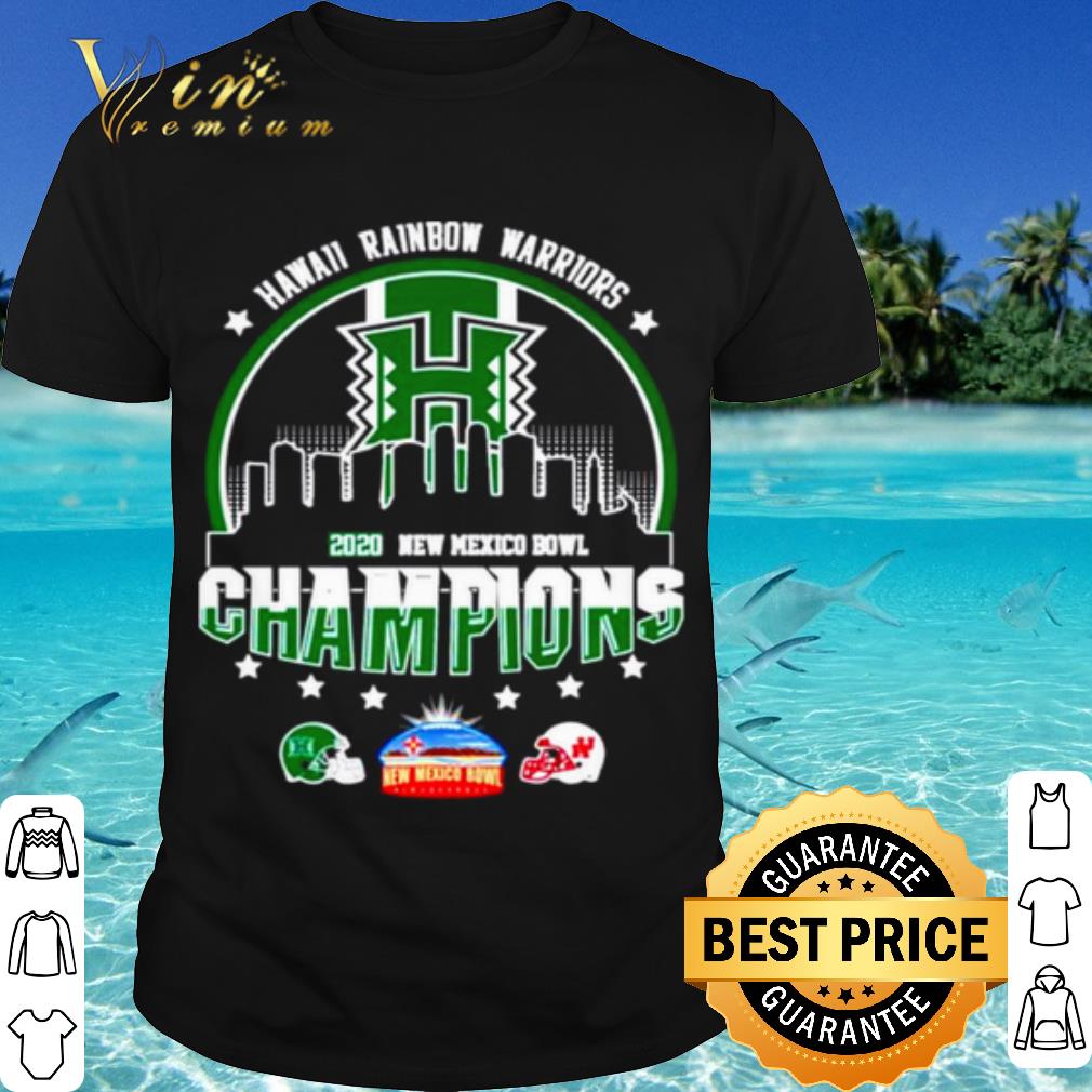 Top Hawaii Rainbow Warriors 2020 New Mexico Bowl Champions shirt 7