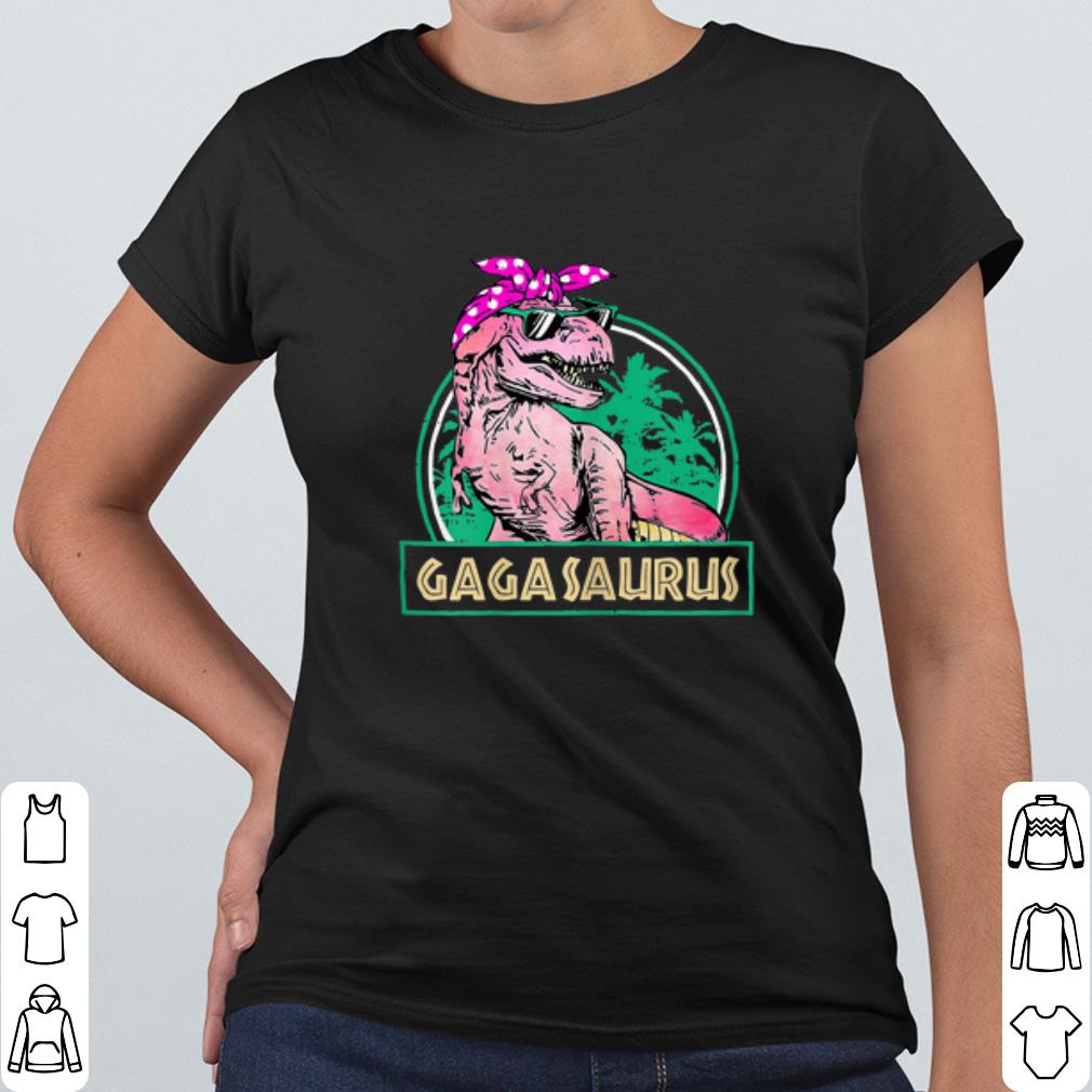 Pretty Womens Gagasaurus T Rex Gaga Saurus Dinosaur shirt