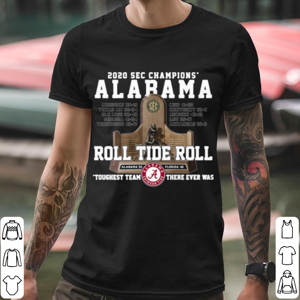 Cool 2020 Sec Championship Alabama Crimson Tide Roll Tide Roll shirt