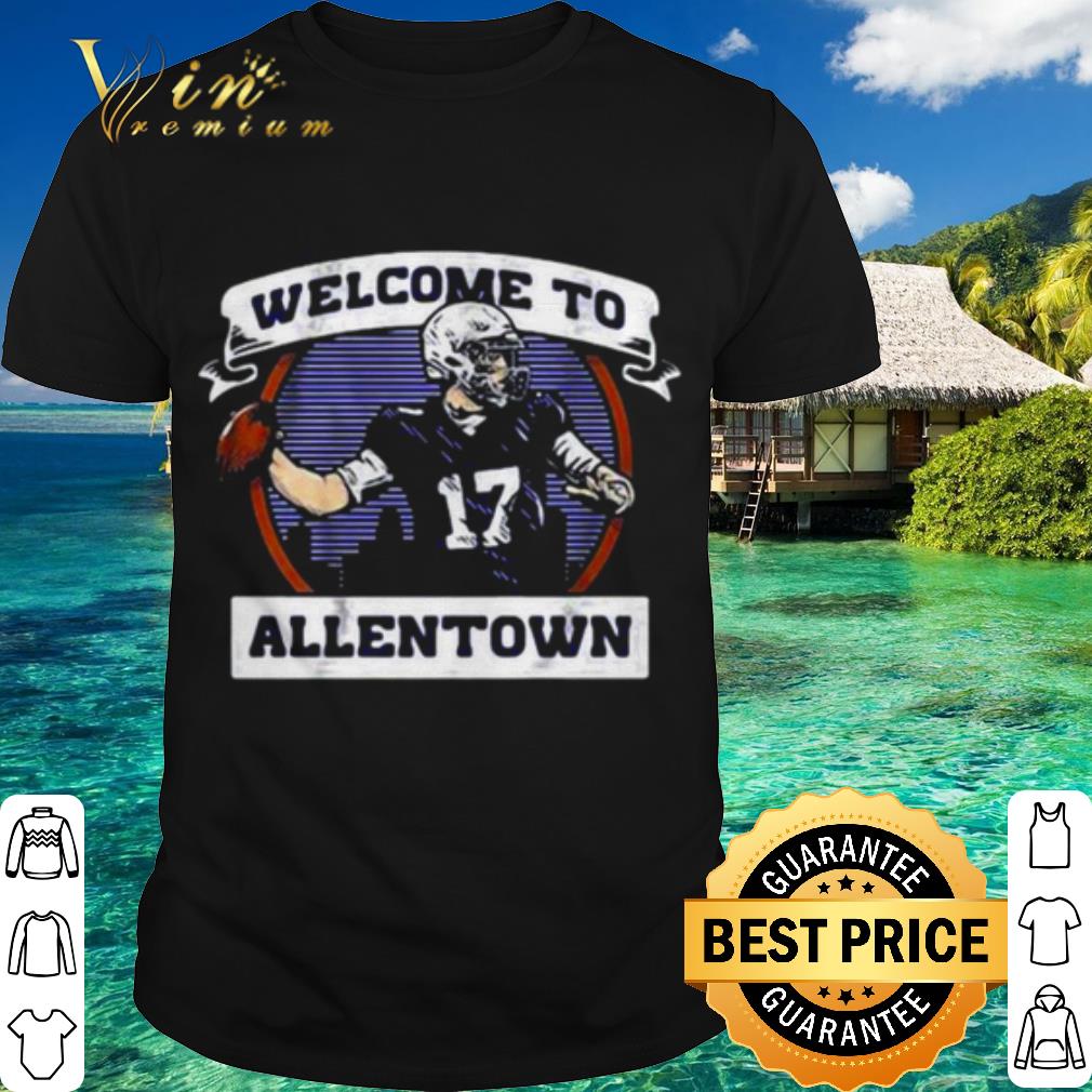 Cool Welcome To Allentown Football shirt 7