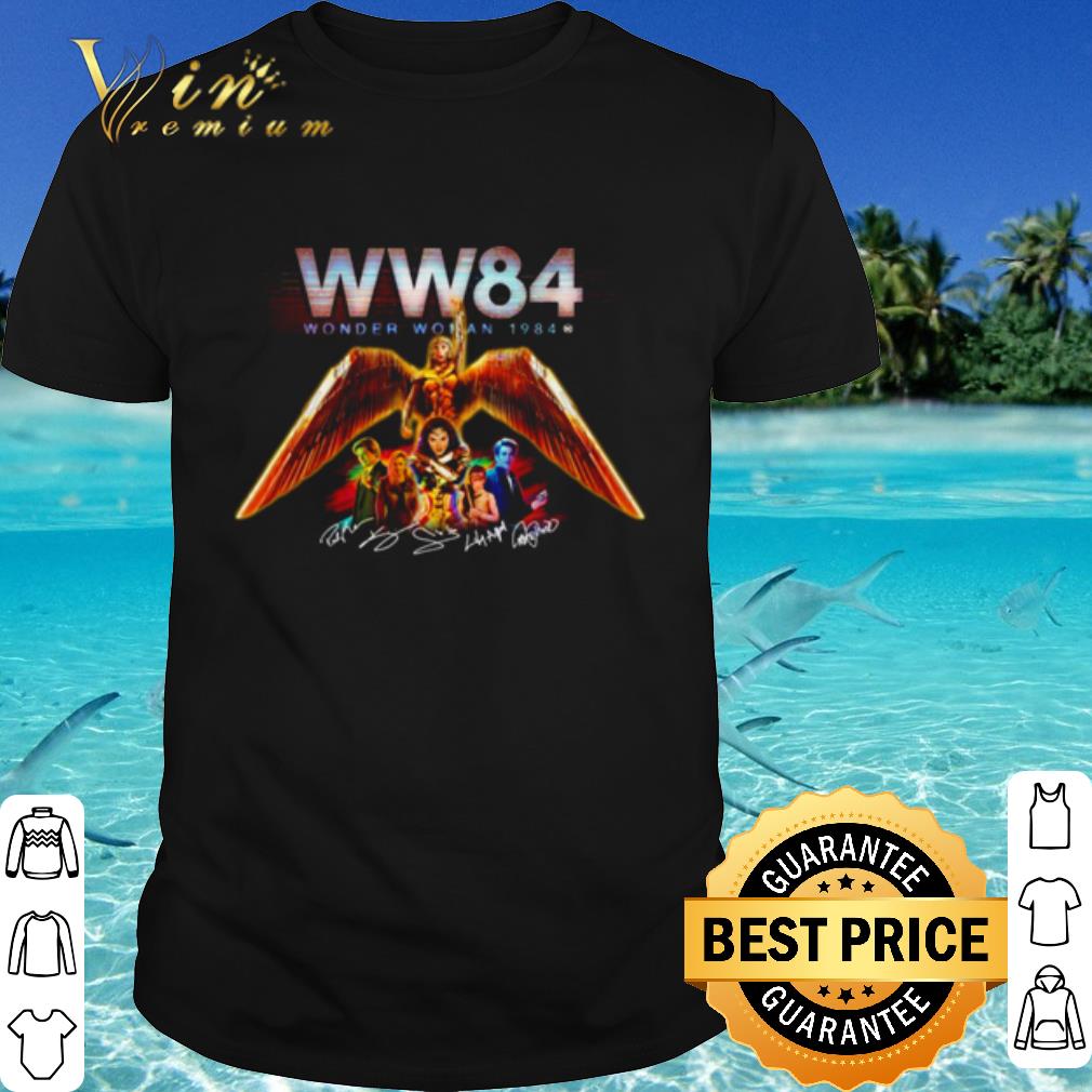 Top Wonder Woman 1984 Characters Signature shirt 7