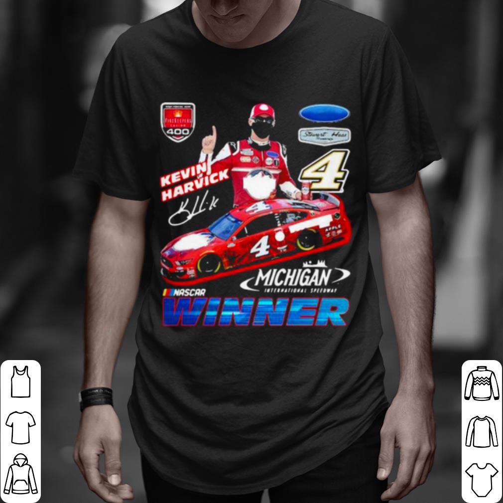 Pretty Kevin Harvick Winner Michigan Nascar shirt 7
