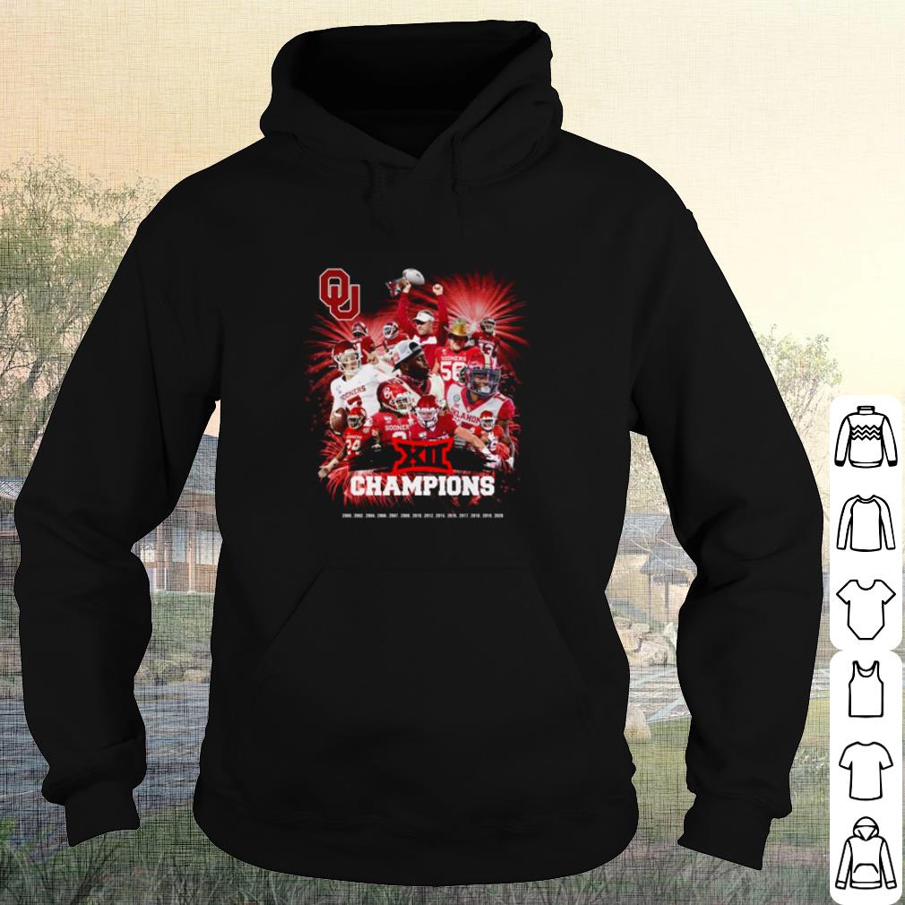 Cool Oklahoma Sooners Champions Players Signature shirt
