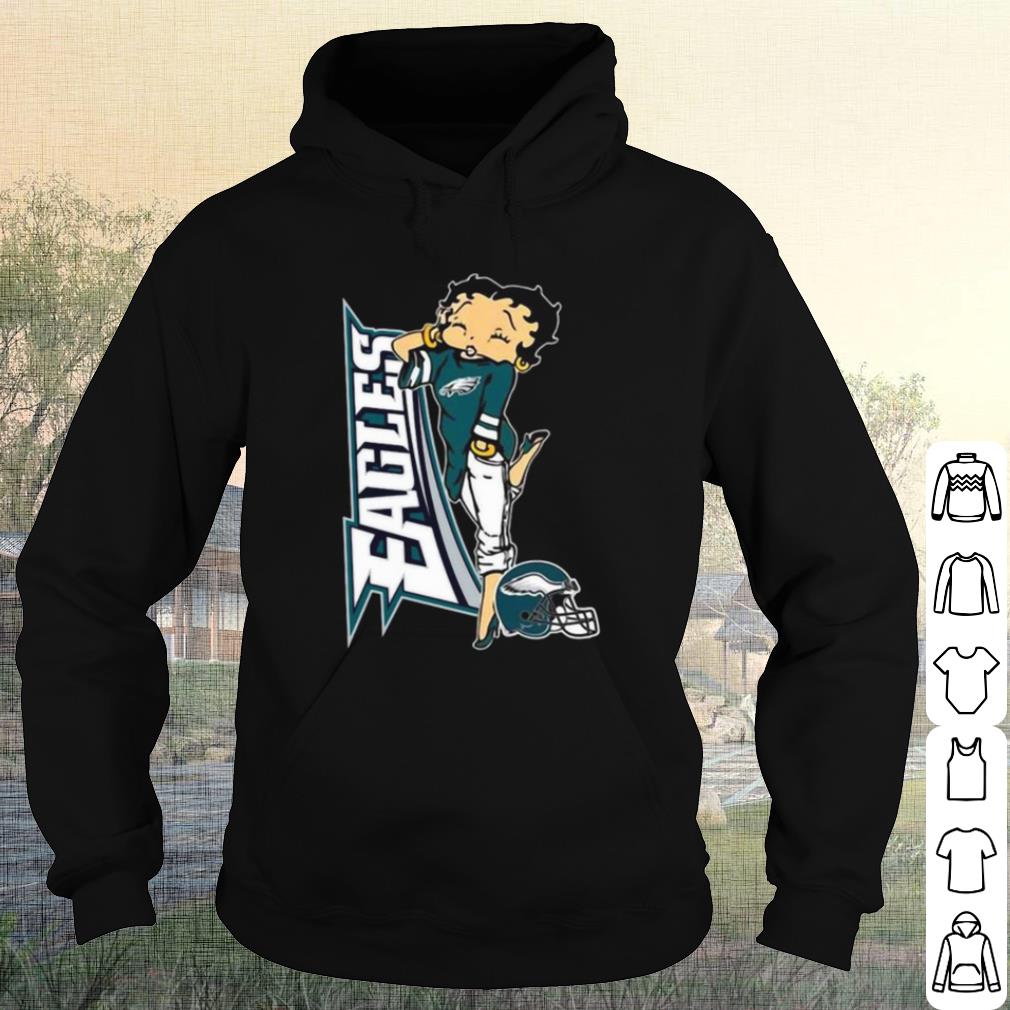 Original Betty Boop Philadelphia Eagles Football shirt