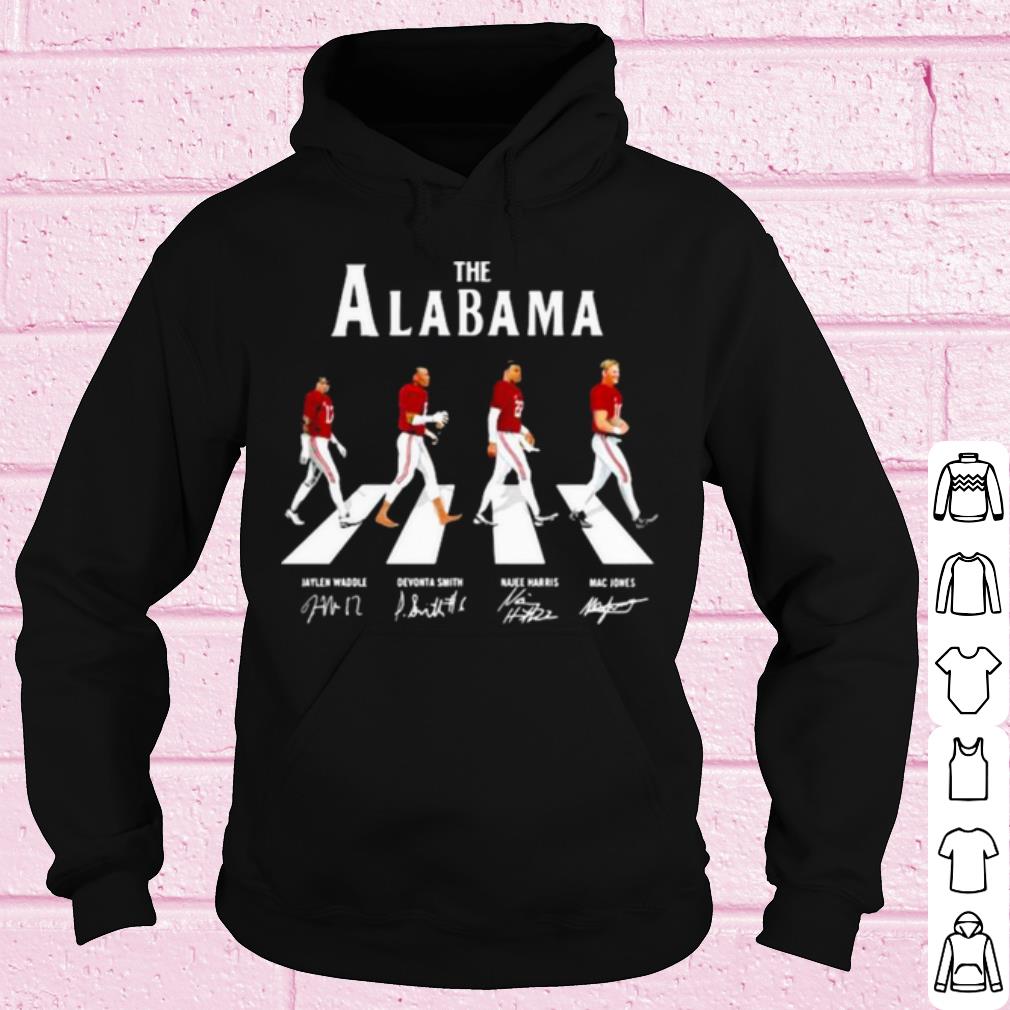 Pretty The Alabama Football Team Signature Abbey Road Signature shirt