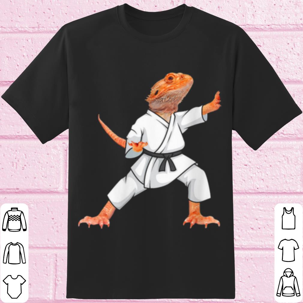 Pretty Bearded dragons Karate Samurai Ninja shirt 6