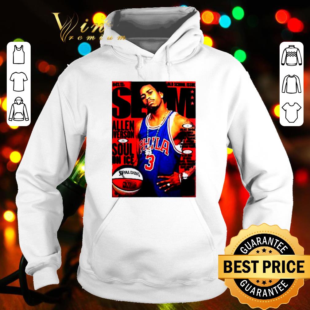 Top Old School Issue Slam Allen Iverson Soul On Ice shirt