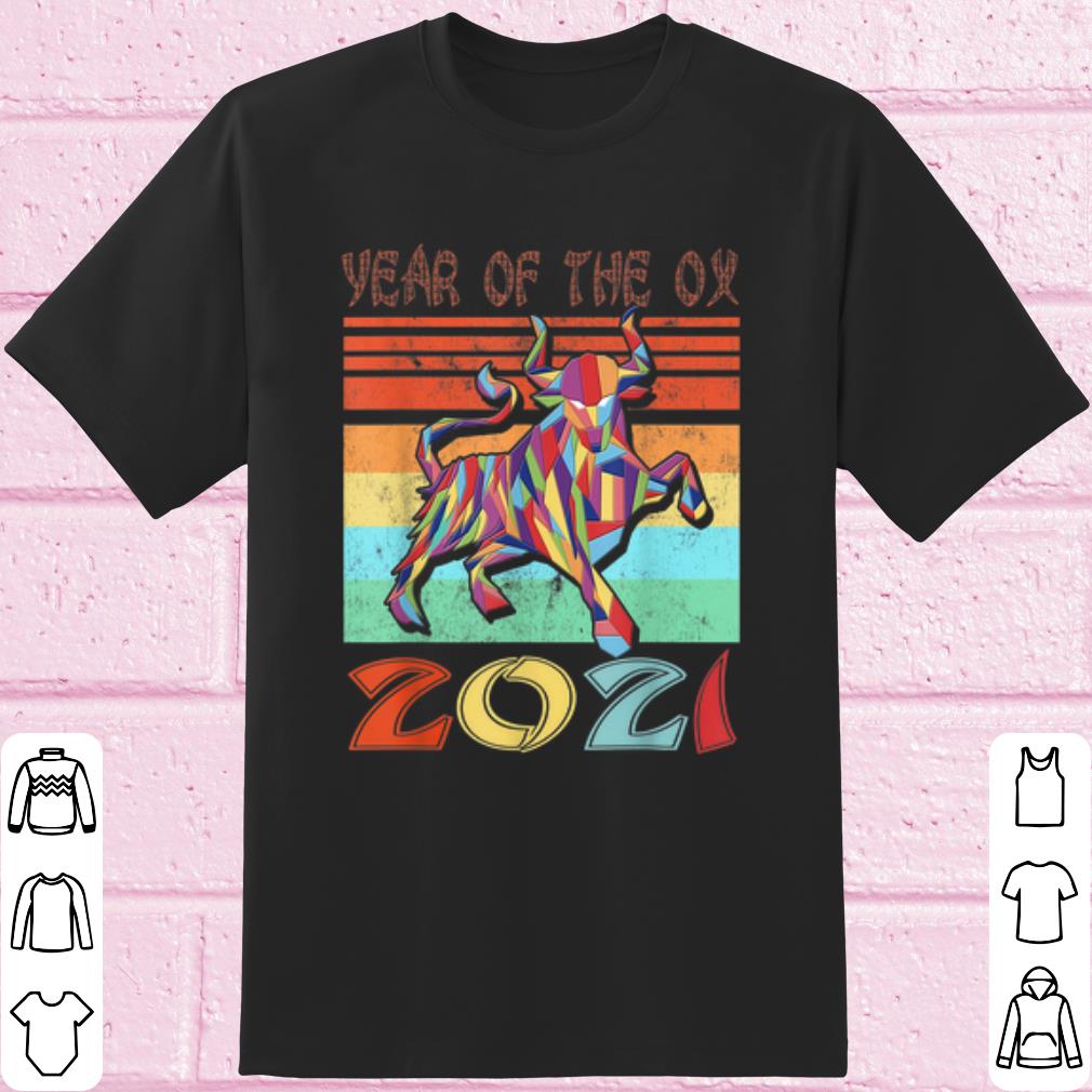 Pretty Chinese New Year of The Metal Ox 2021 Vintage shirt 6