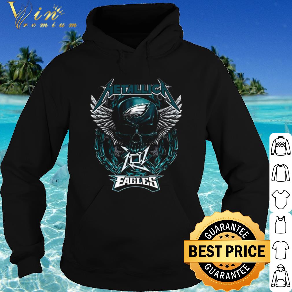 Top Skull Metallica Philadelphia Eagles shirt