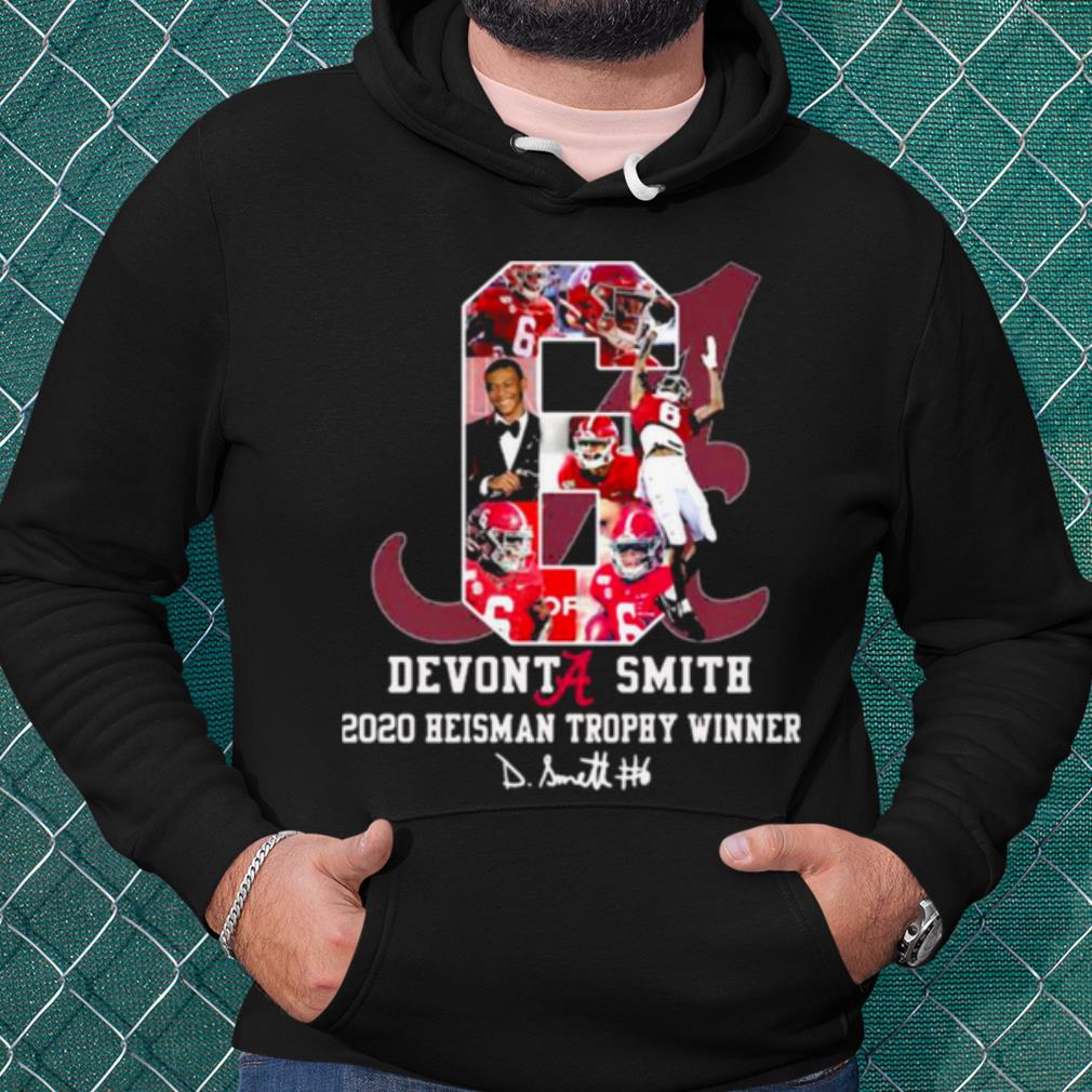 Top Devonta Smith 2020 Heisman Trophy Winner Signature shirt