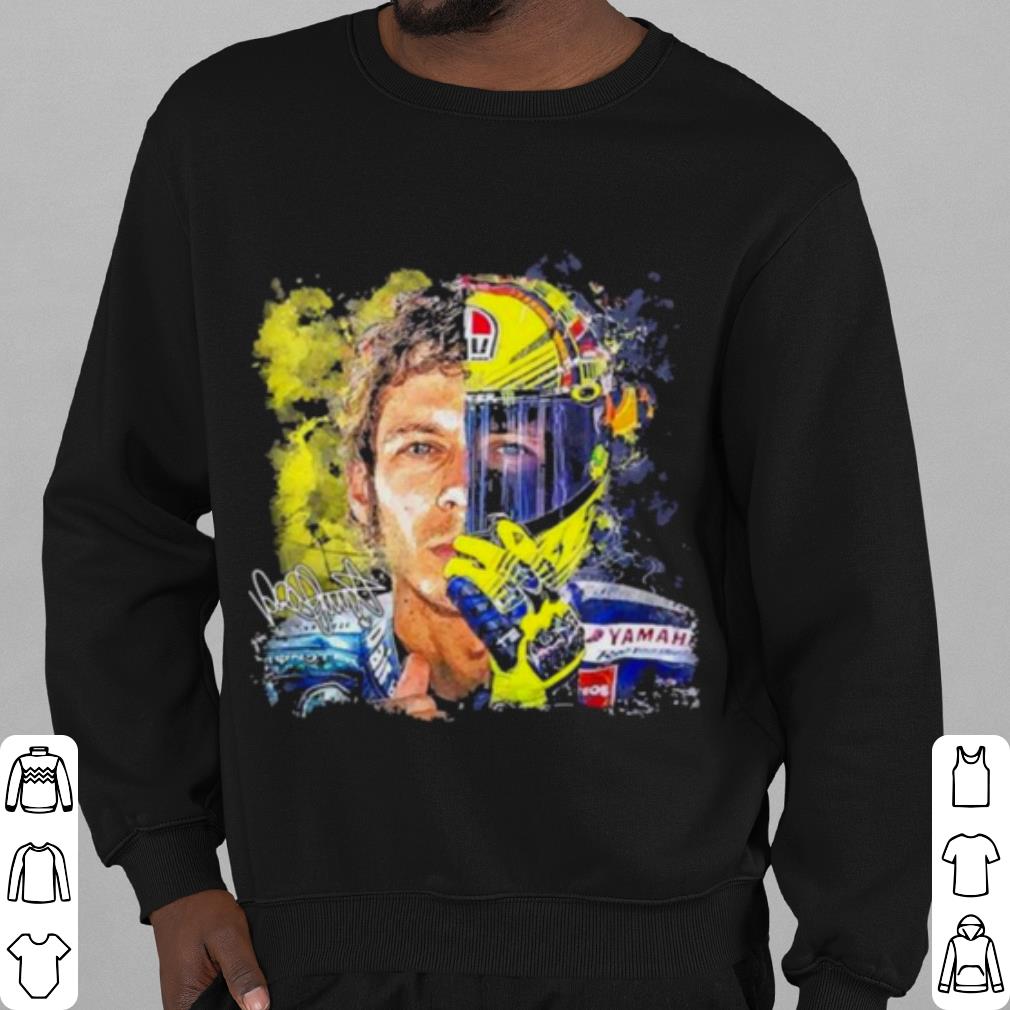 Top Valentino Rossi 46 Signature shirt