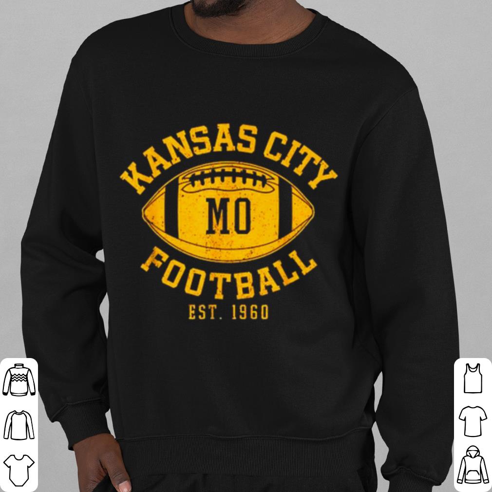 Original Kansas City Football Vintage KC Missouri Chief Retro shirt