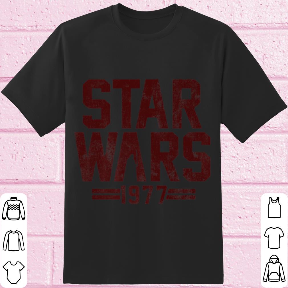 Official Star Wars 1977 Darth Vader Silhouette shirt 8