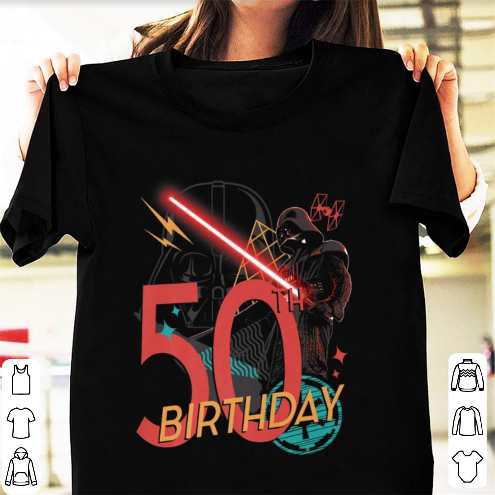 Awesome Star Wars Darth Vader 50th Birthday shirt 9