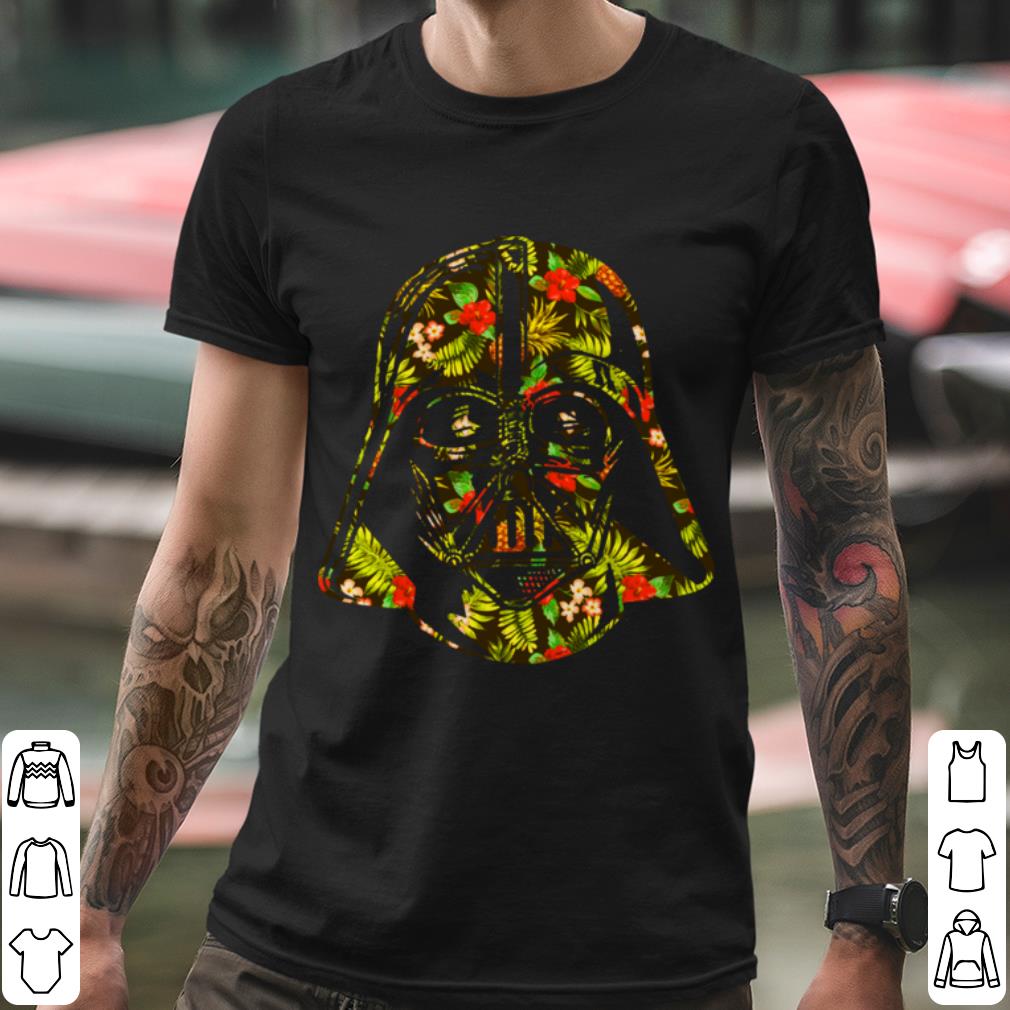 Funny Darth Vader Floral Tropical Hawaiian Flower Bouquet shirt