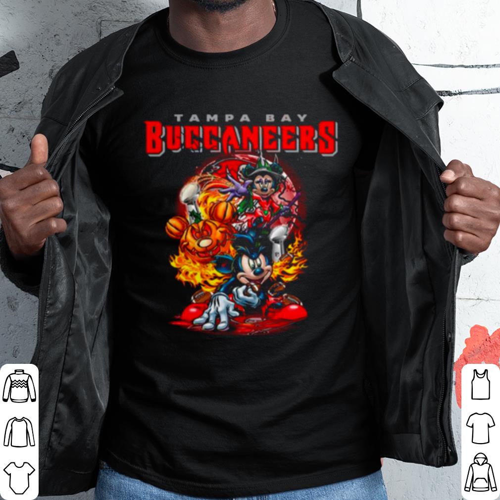 Original Mickey Mouse Pumpkin Halloween With Tampa Bay Buccaneers 2021 shirt 6