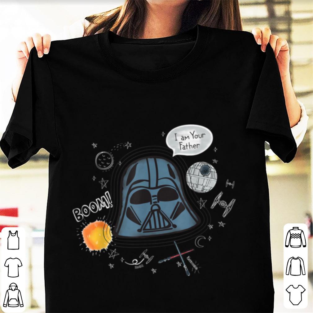 Hot Star Wars Darth Vader Drawing I Am Your Father shirt 9
