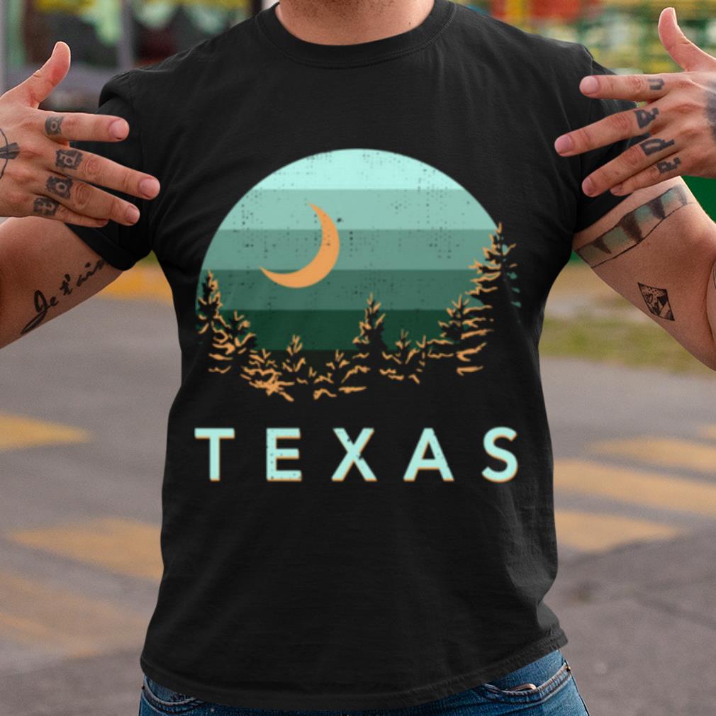 Pretty Texas Souvenir Forest Evergreen Night Sky Nature shirt 7