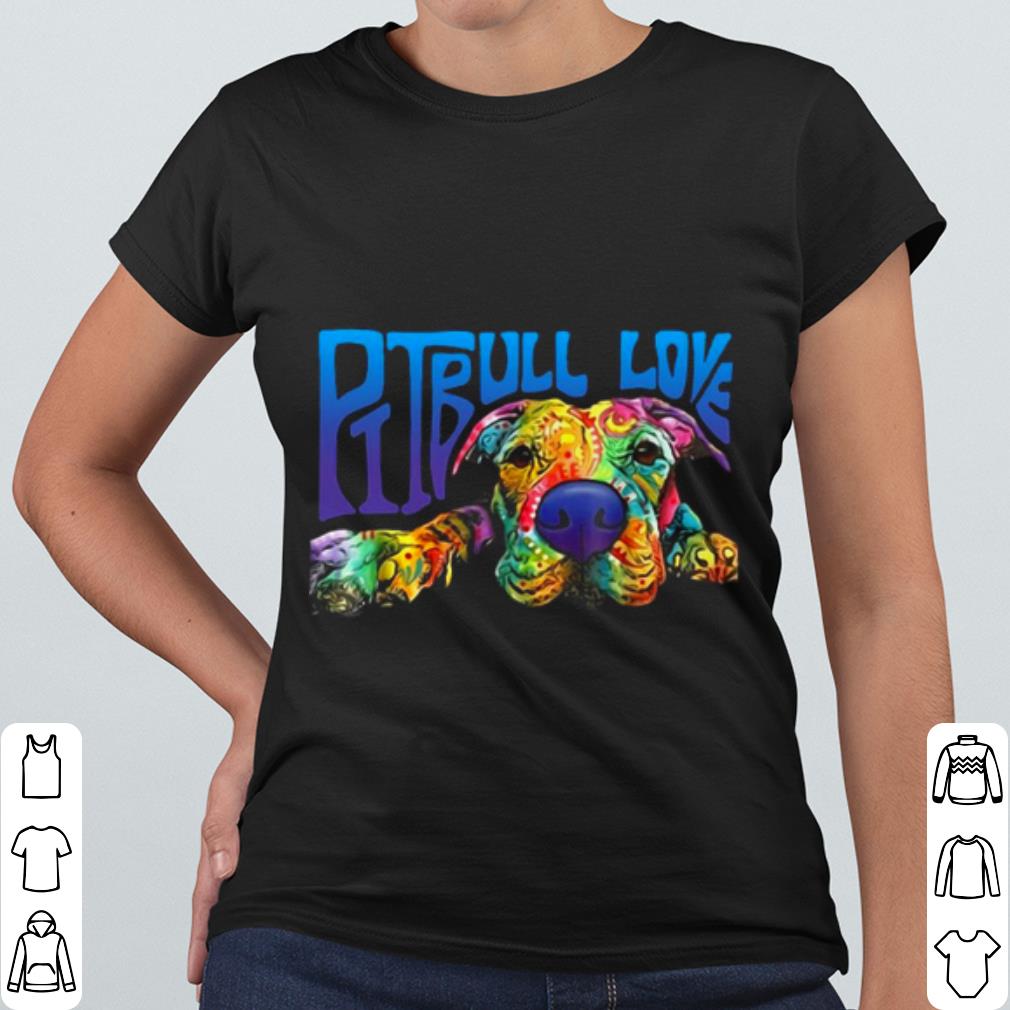 Cool PitBull Love shirt