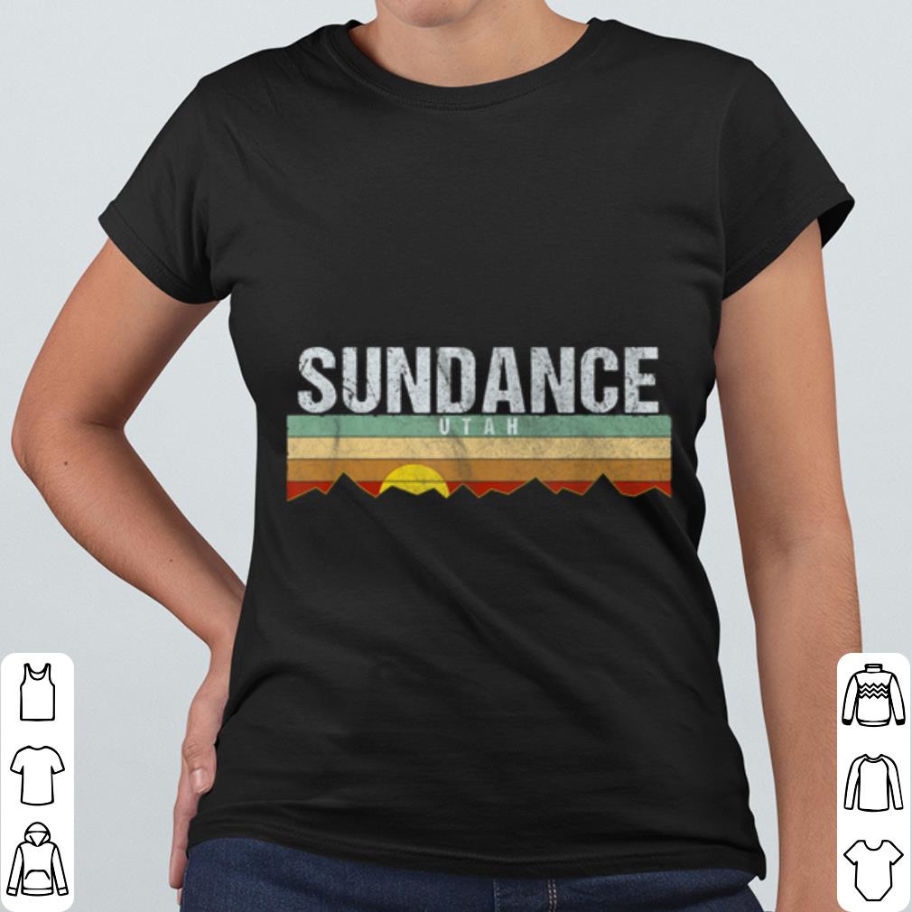 Cool Retro Vintage Sundance Utah shirt