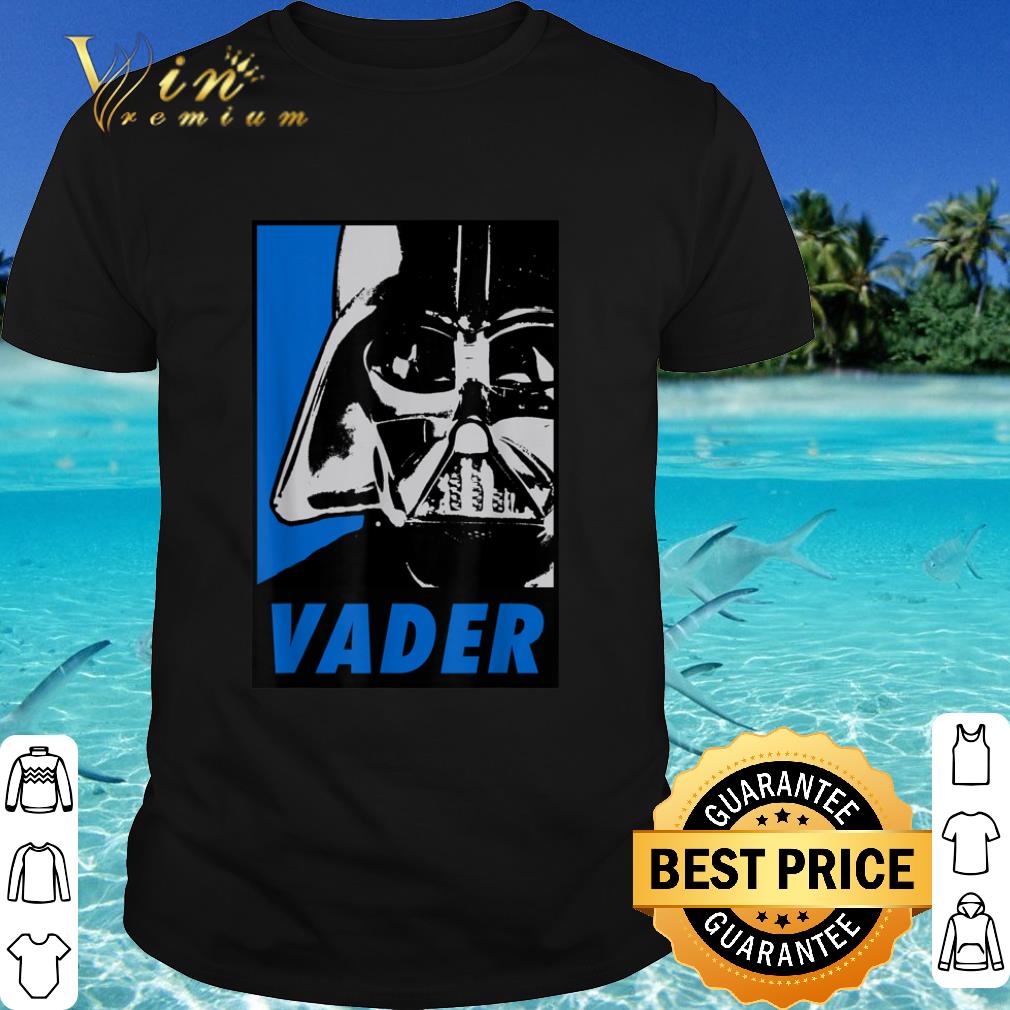 Funny Star Wars Darth Vader Blue Tonal Propaganda shirt 8